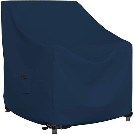 Covers & All Covers & All Chair-Blue-02 12 oz Waterproof Outdoor Chair Cover  Blue - 29 x 30 x 36 in. Chair-Blue-02